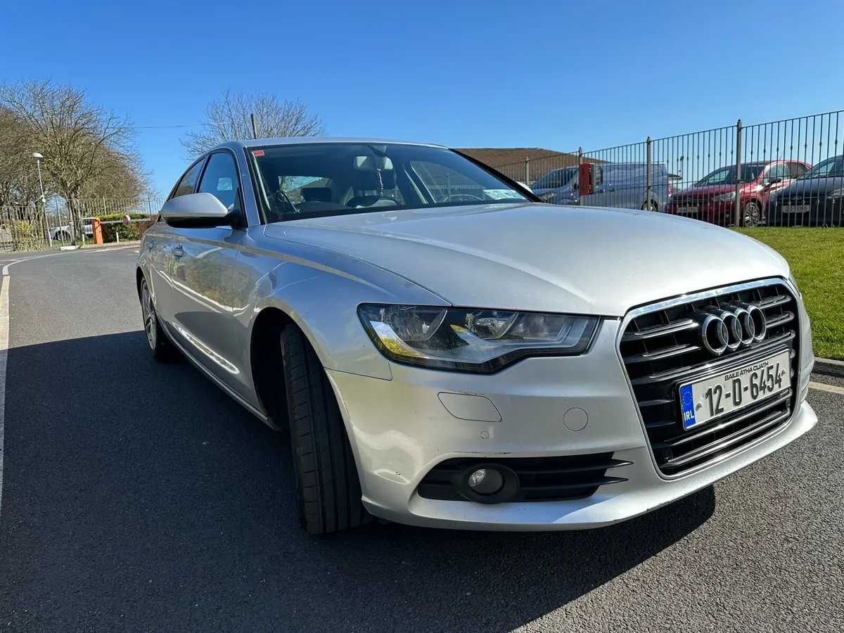 Audi a6 Automatic 2012-Full leather black seat - Image 2