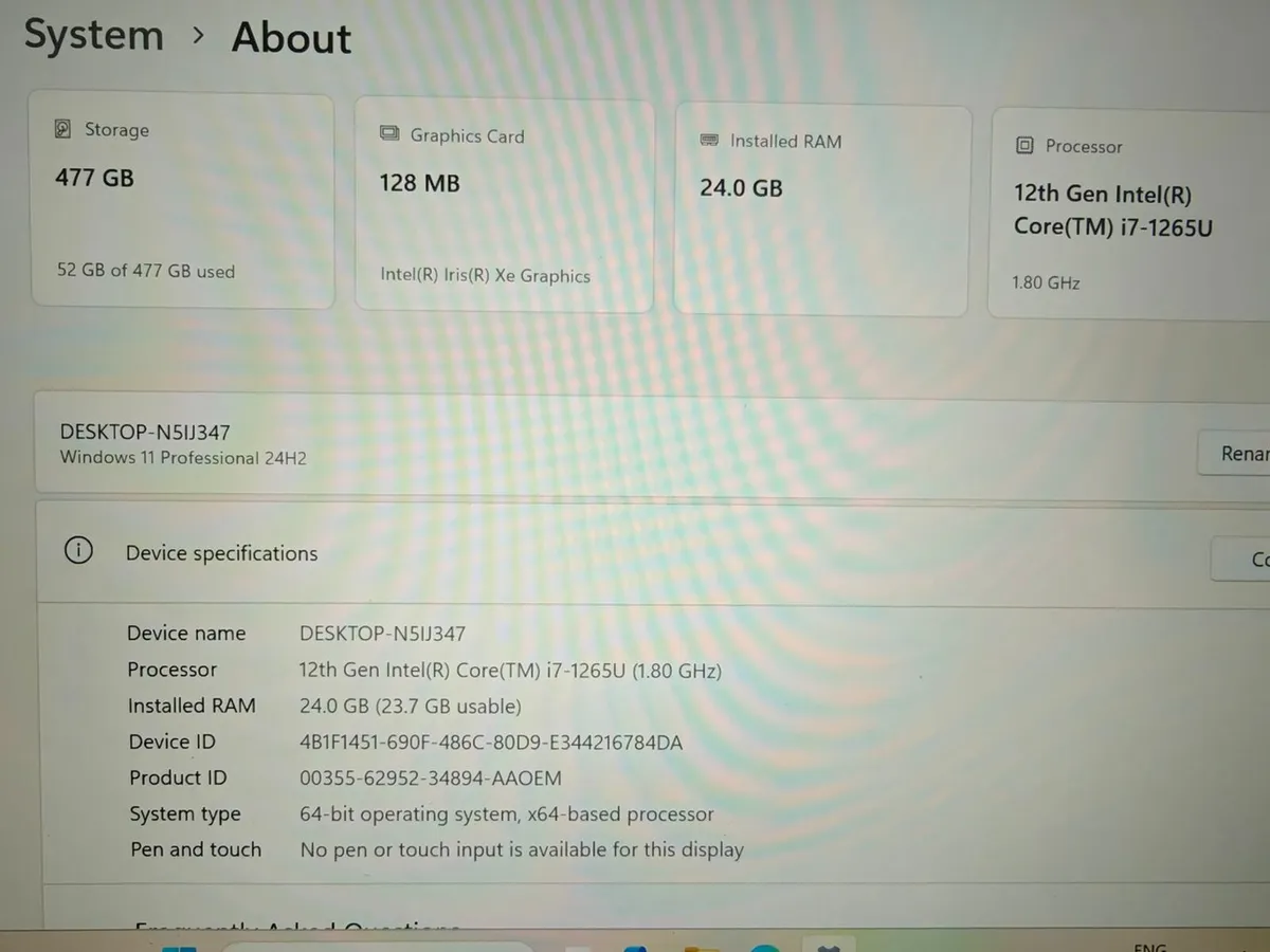 Dell Latitude 5430 Laptop | i7 (12th gen) | 24GB | - Image 3