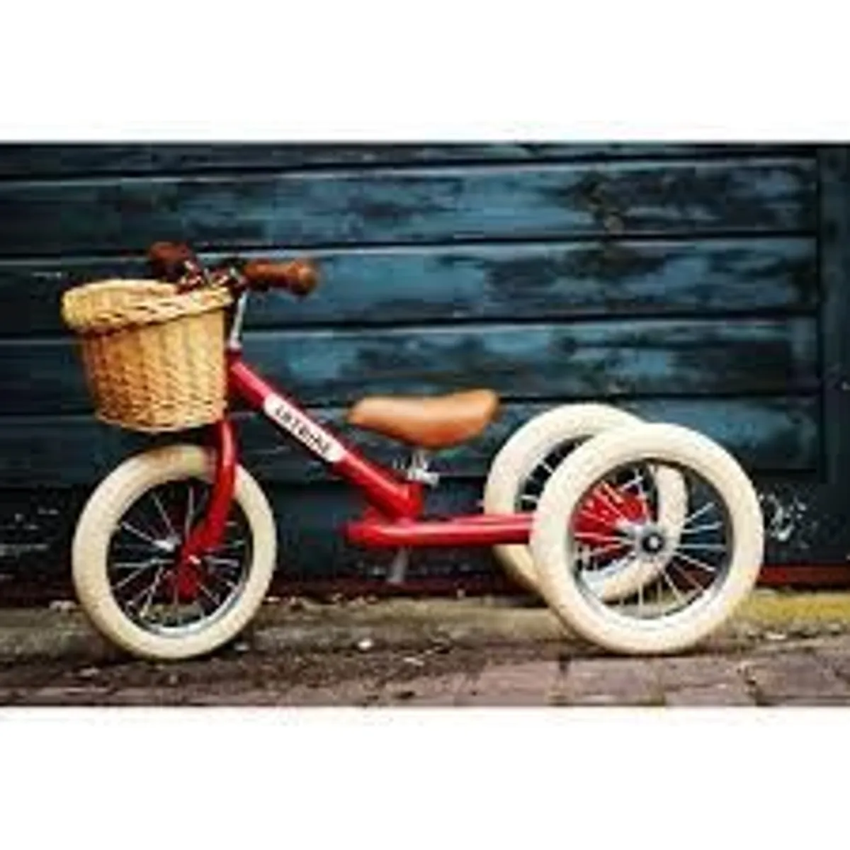 Balance Bike Trybike 2 in 1 Bike Vintage Red