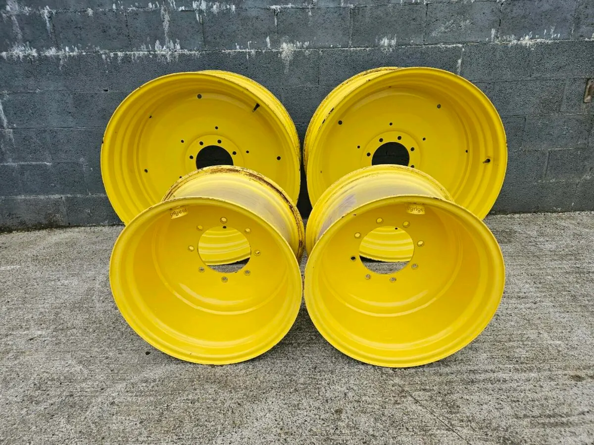 John deere solid rims - Image 1