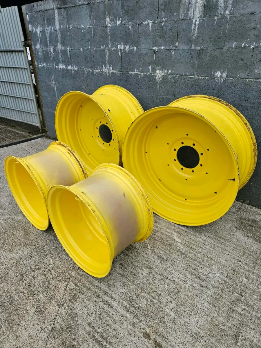 John deere solid rims - Image 2