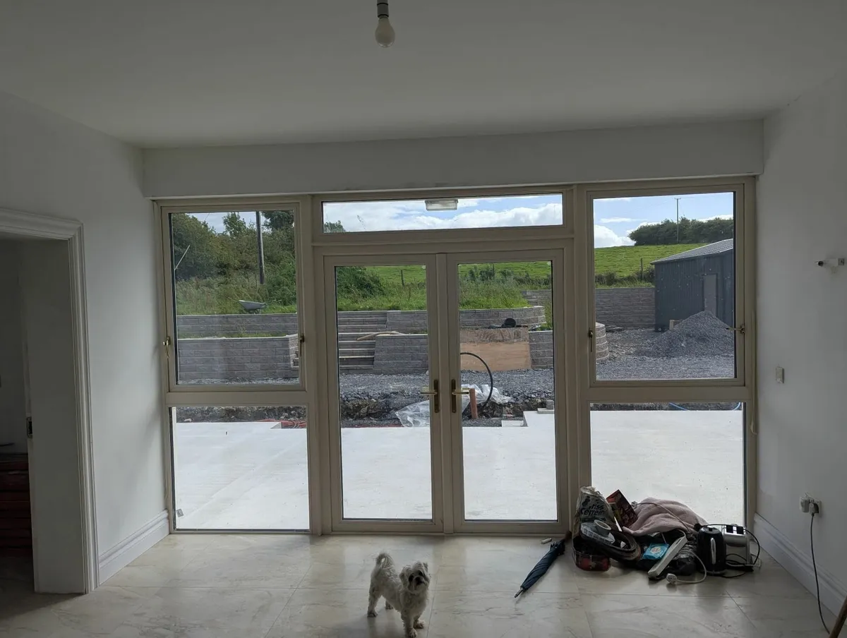 French Doors Unit - triple glazed -2.4m x 4m - Image 1