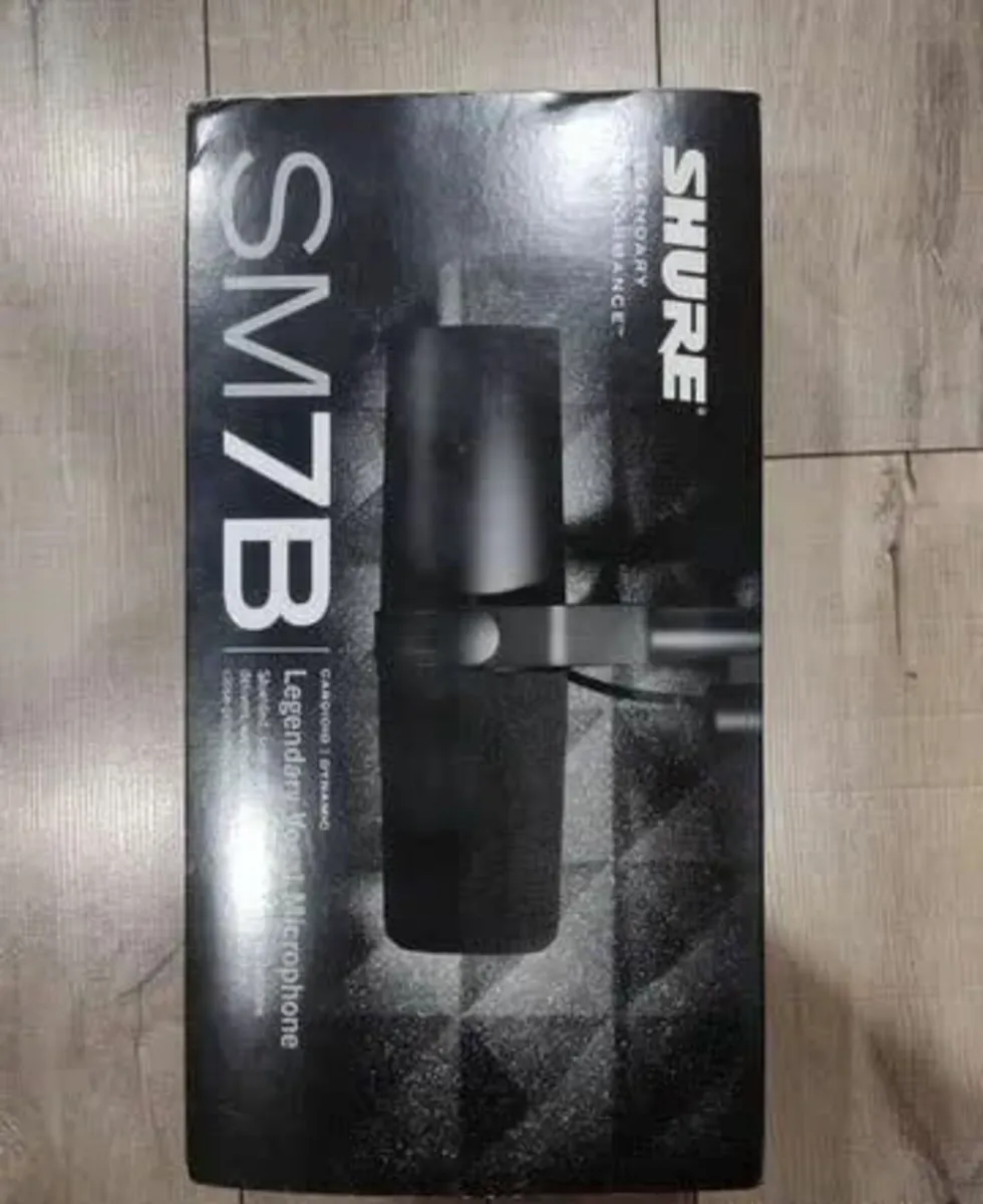 Shure SM7B Mic NEW Sealed MFR MX - Image 2