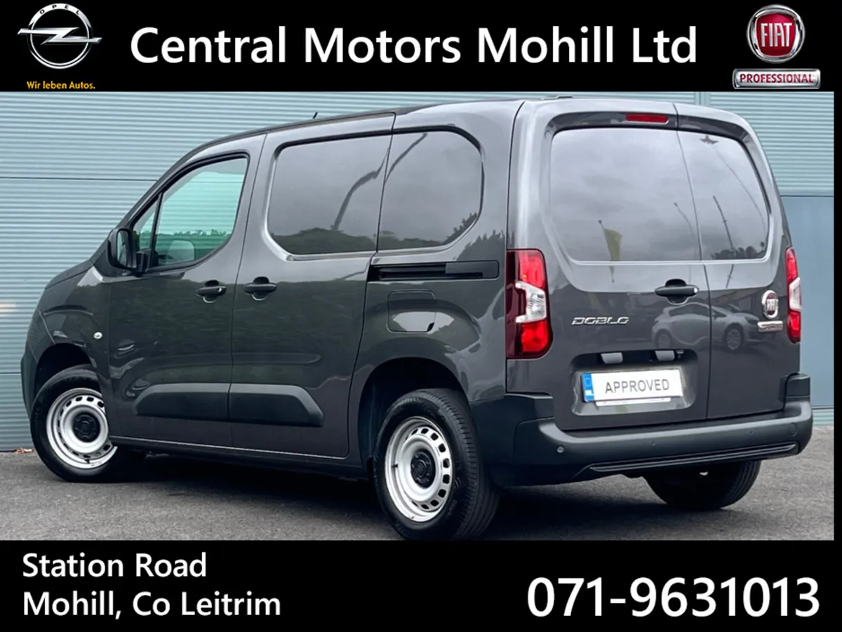 Fiat Doblo SWB 1.5 100HP 650KG TEC PLUS * Low Mile - Image 4