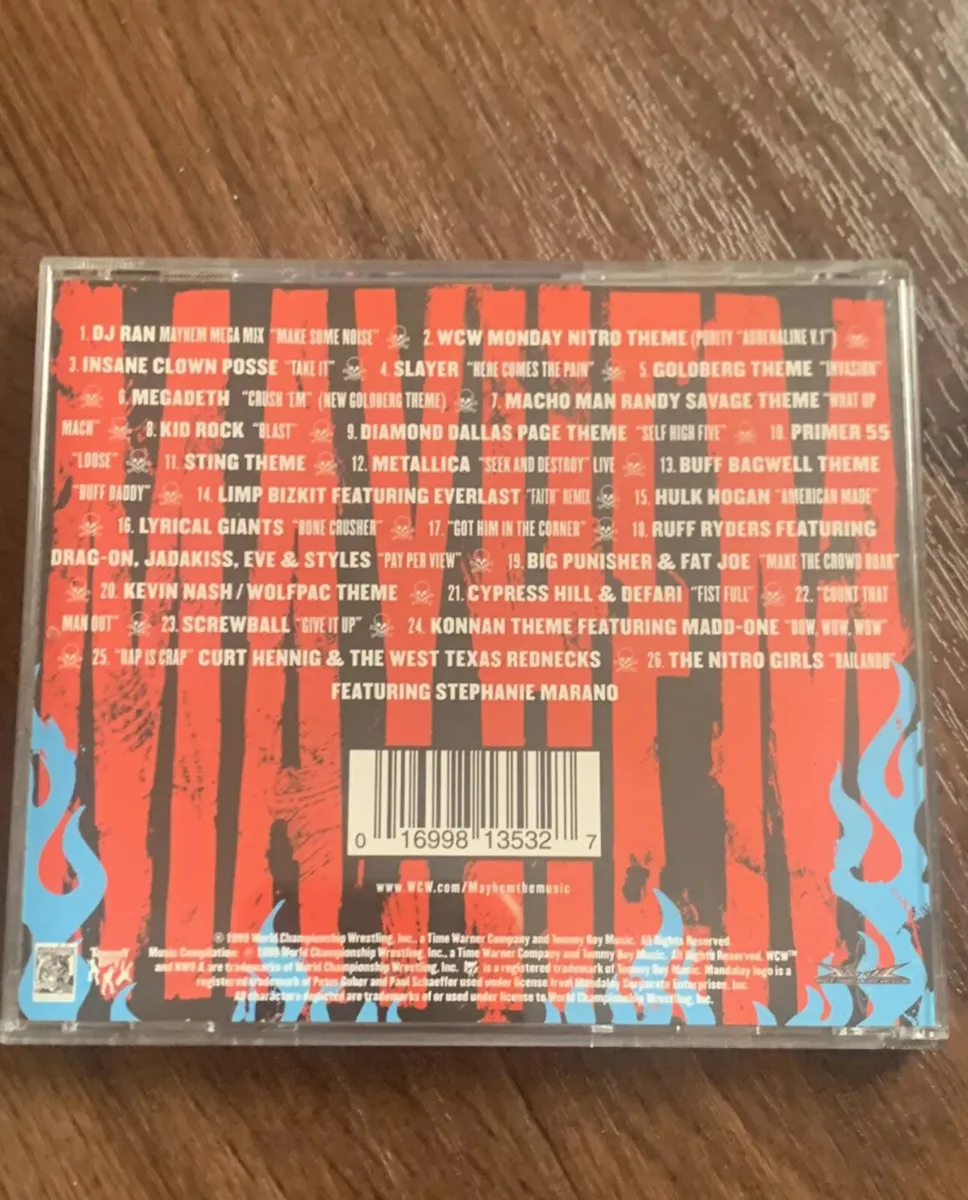 WCW Music CD Very Rare (can post) - Image 2