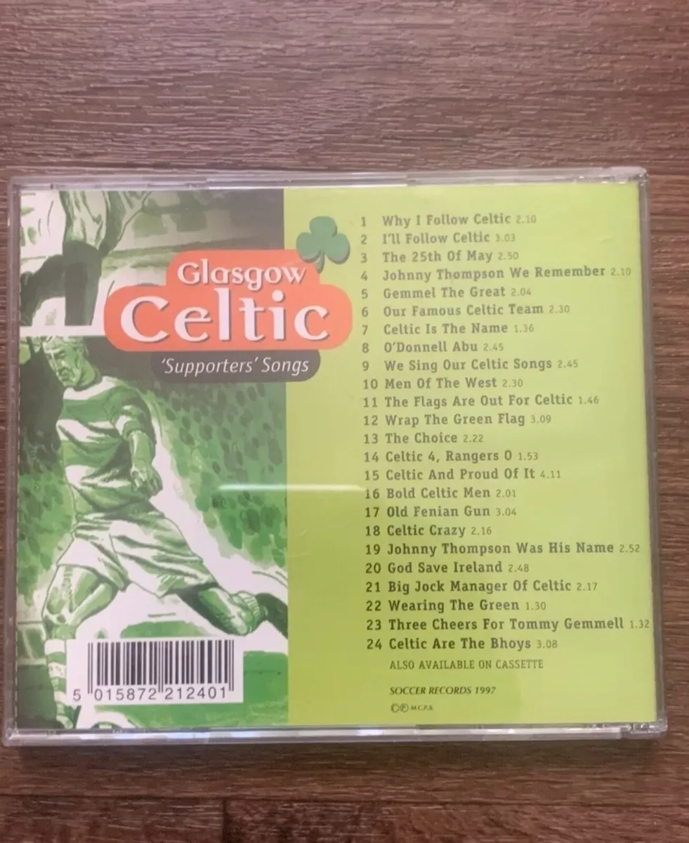 Glasgow Celtic Supporter Songs CD (can post) - Image 2