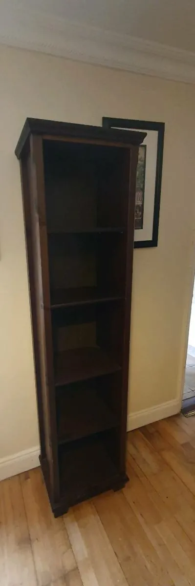 Walnut display unit. Delivery available. - Image 1