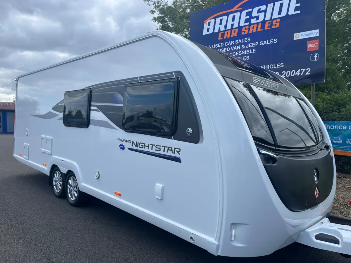 2024 SWIFT ACE AWARD NIGHTSTAR 6/7 BERTH 8FT WIDE - Image 1