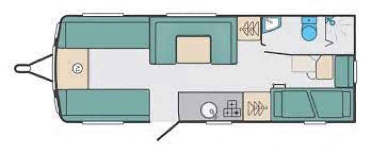 NEW SWIFT ACE AWARD SUPERSTAR 6/7BERTH 8FT B/BEDS - Image 3