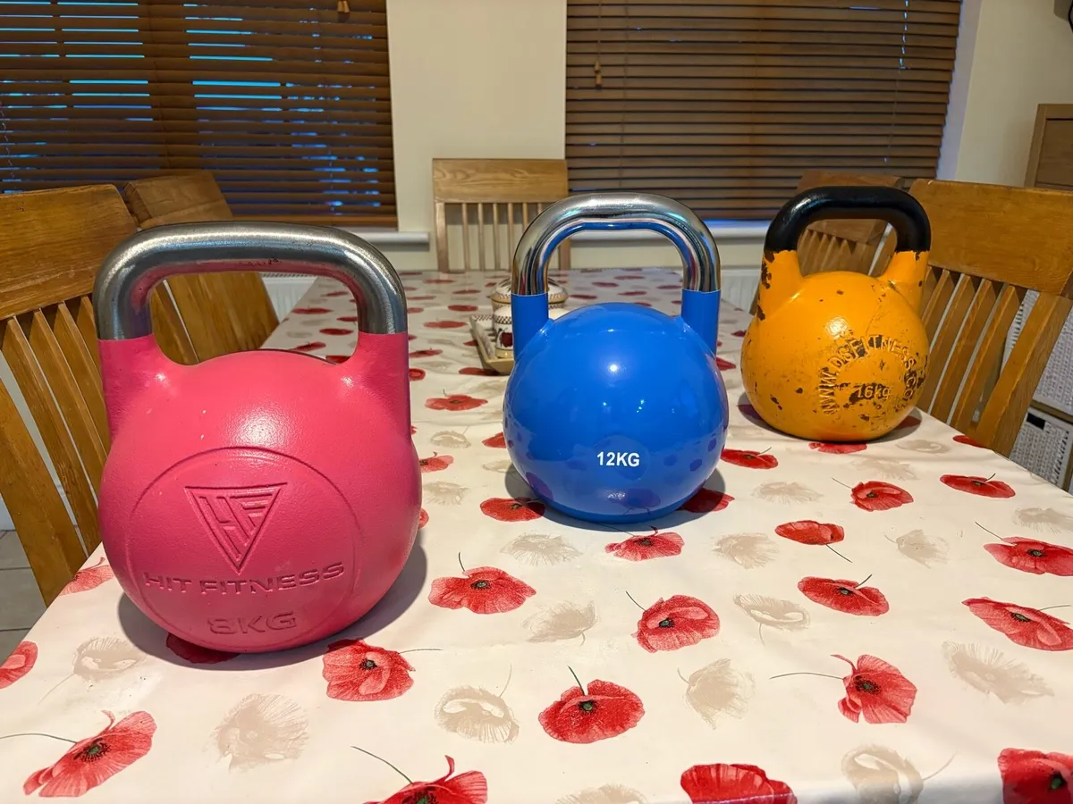 Competition Kettlebells X 3!!