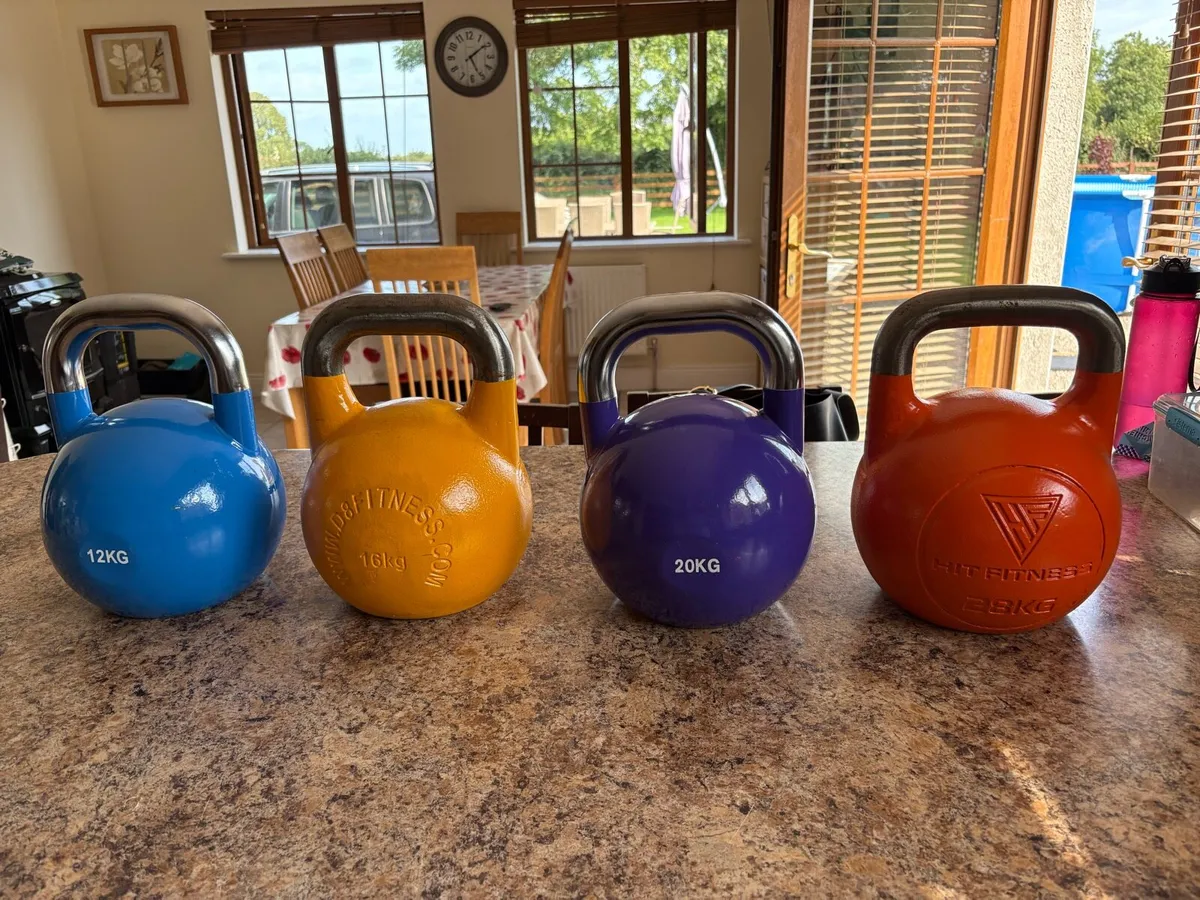COMPETITION KETTLEBELLS X 4, CHEAP!! - Image 1