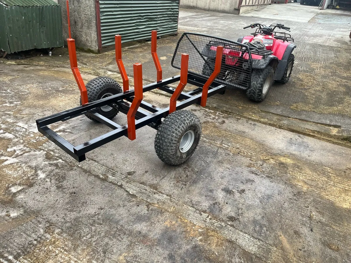 Quad fencing/log trailer - Image 2
