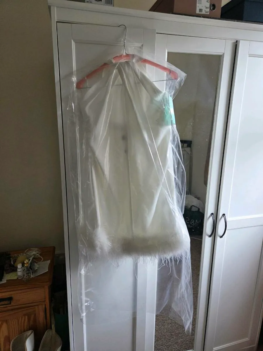 Club L White Halter Dress - Image 3