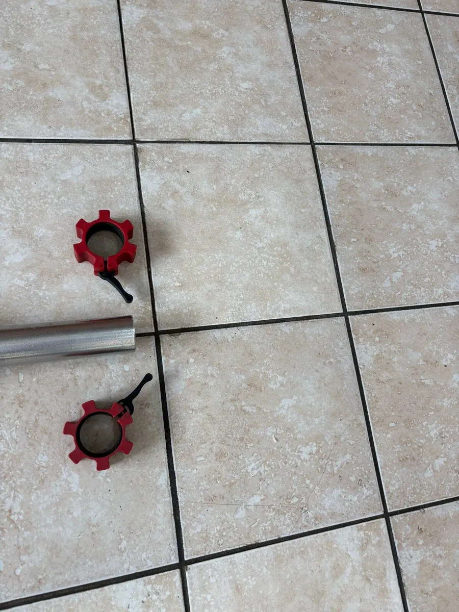 Urethane Superior Olympic Weights + 6 Foot Bar - Image 3