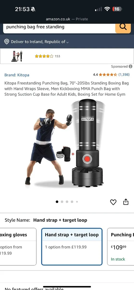 Punch bag + Target loop - Image 1