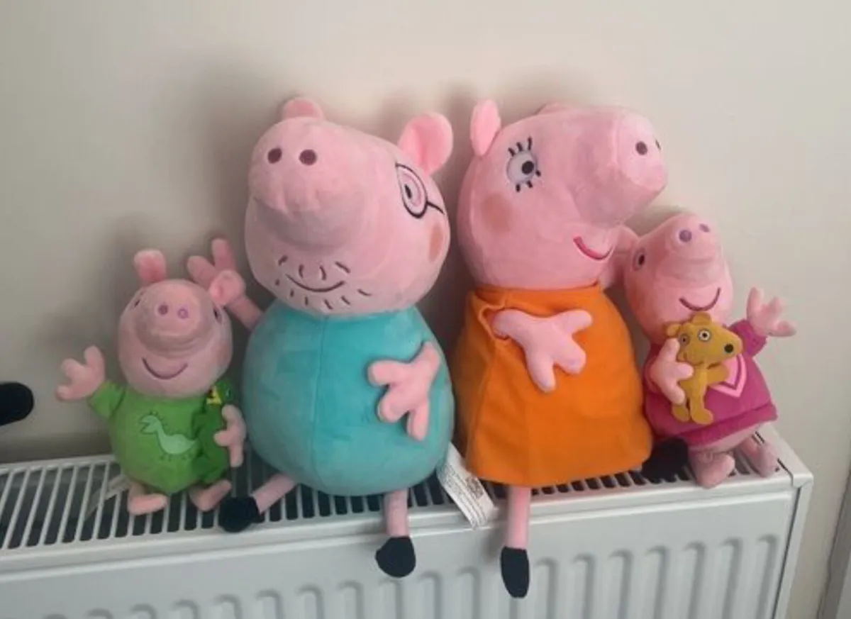 Peppa Pig Family Soft Toys