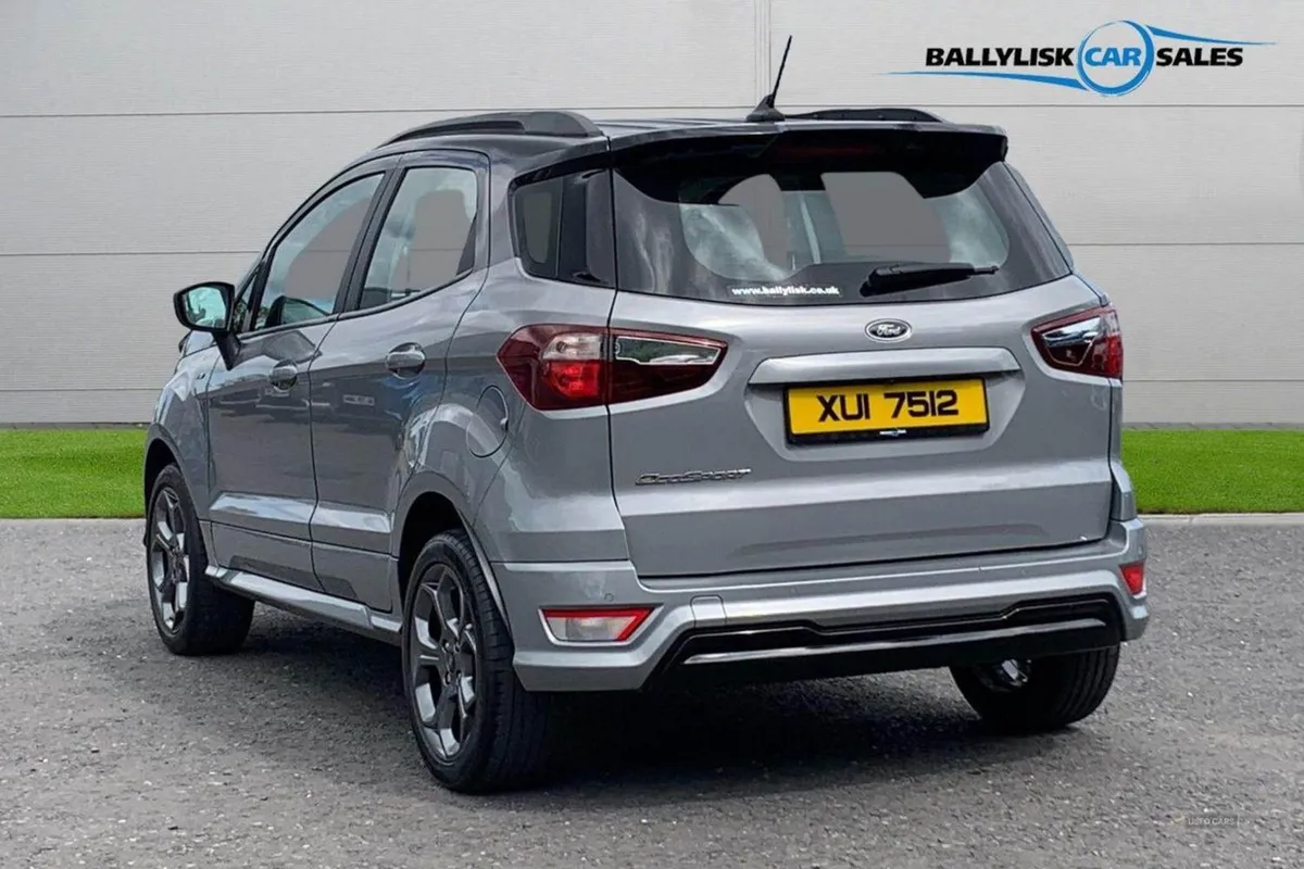 Ford EcoSport 1.0t 125PS St-line in Solar Silver - Image 2