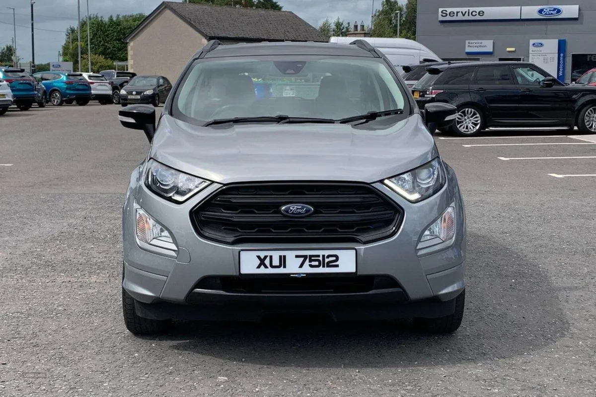 Ford EcoSport 1.0t 125PS St-line in Solar Silver - Image 4