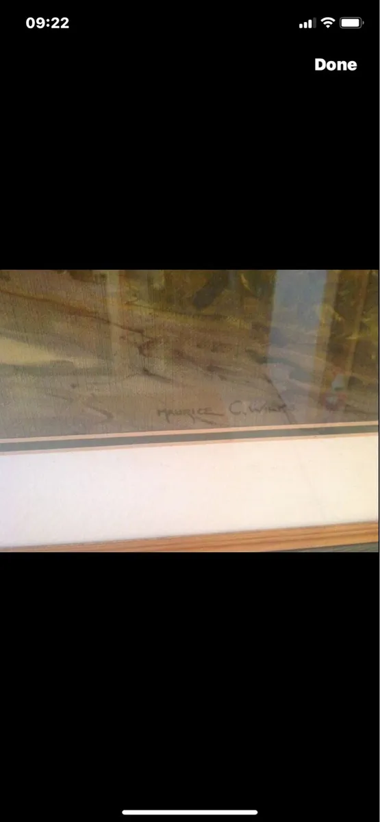 Large Maurice Wilks Print - Image 3