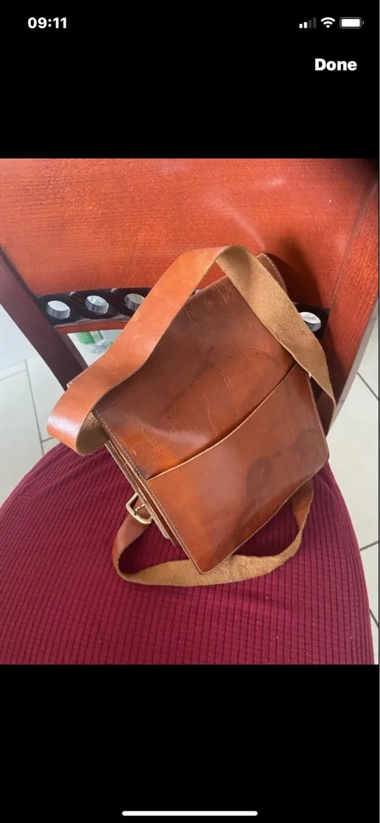 Leather Shoulder Bag - Image 3