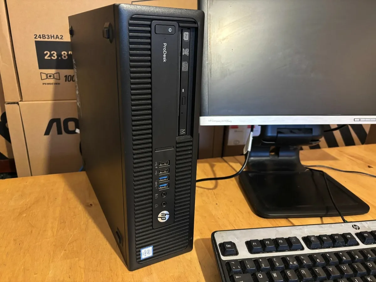 HP Complete PC's-i5-16GB-SSD-Screen-Win 11 Deliver - Image 2