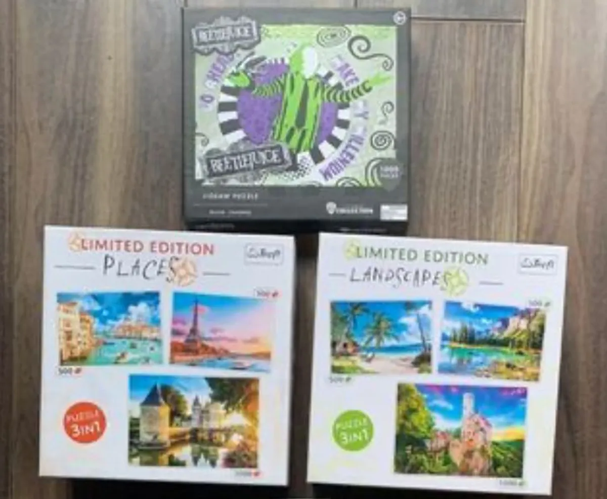 Jigsaws Puzzles Bundle - Family fun! - Image 1