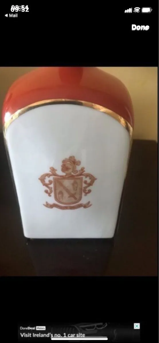Very Rare Carlos 1 Ceramic Decanter - Image 3