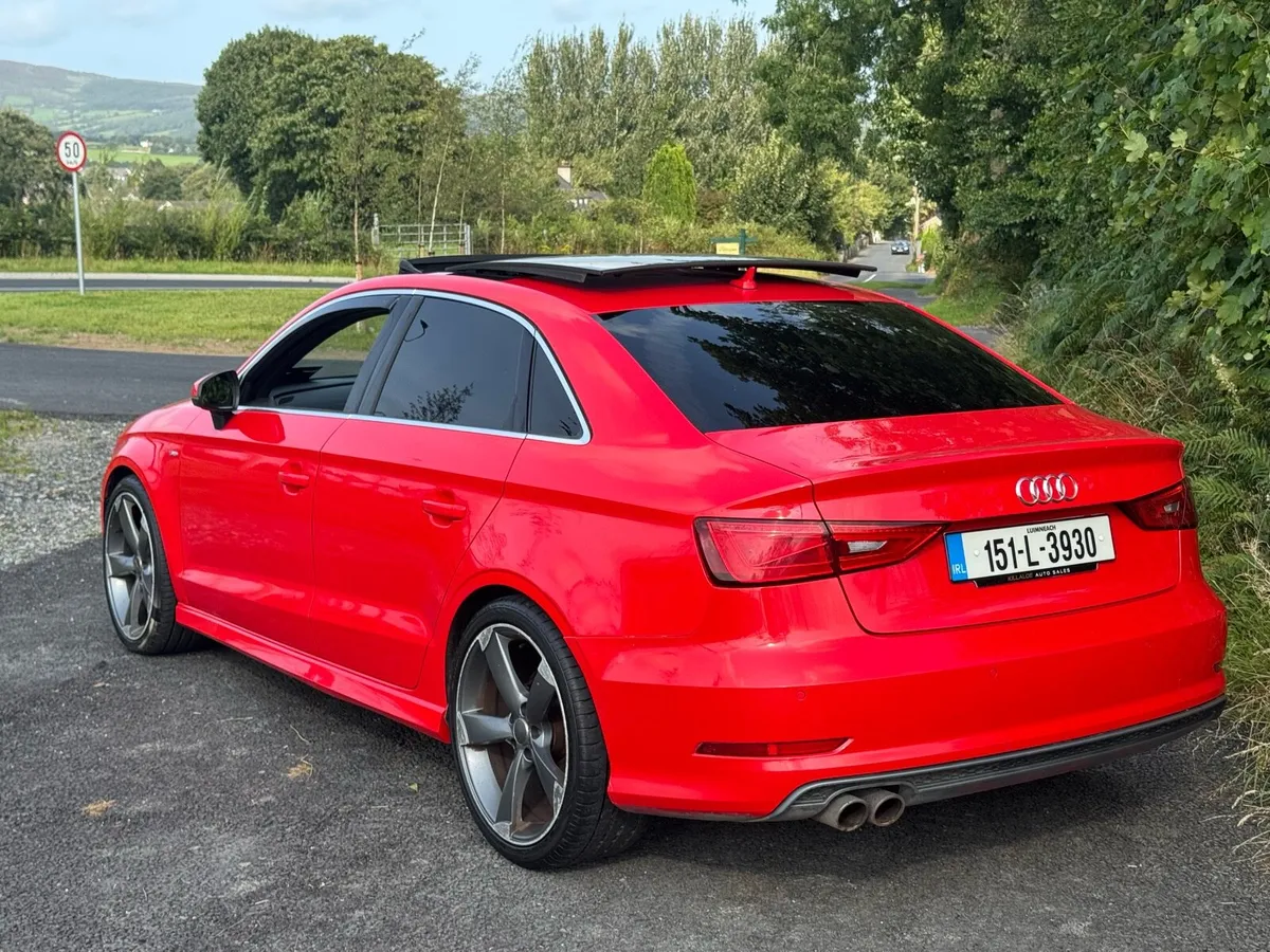 Audi a3 saloon 2014 S line sunroof - Image 2