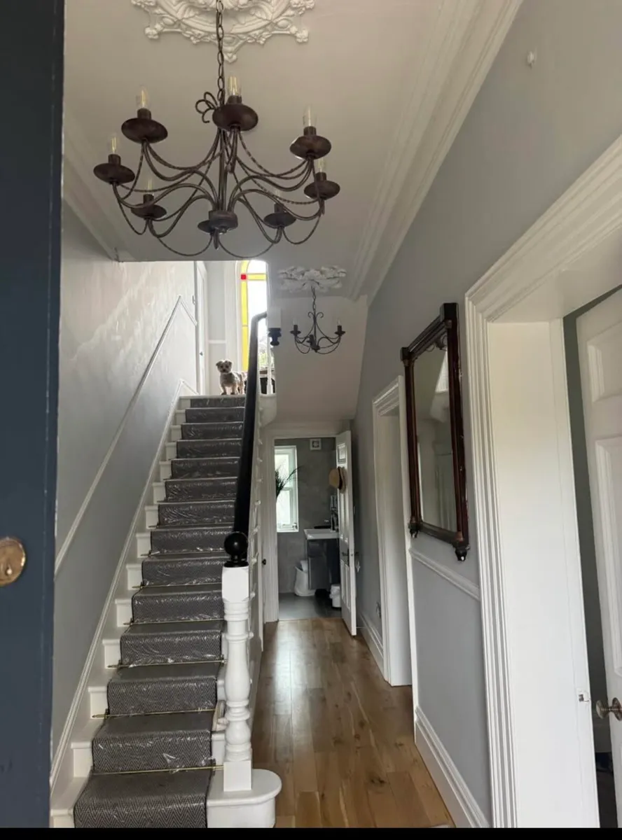 Chandeliers- Brass x 4 - Image 1
