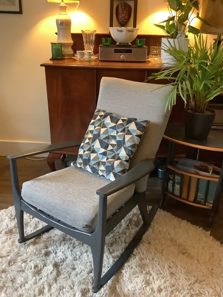 Vintage Parker Knoll Rocking Chair - Image 4