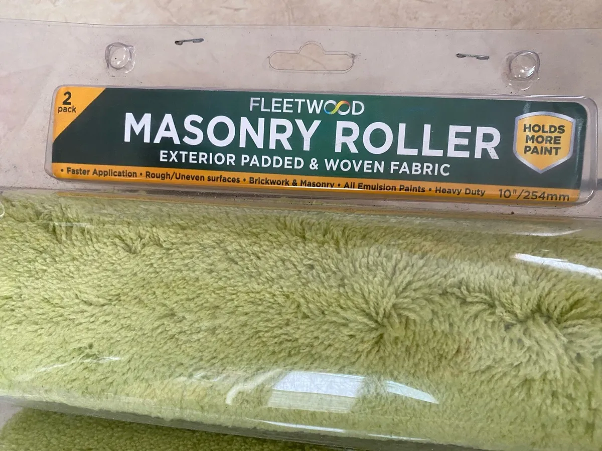 NEW Fleetwood  Masonry Roller Set - Image 2