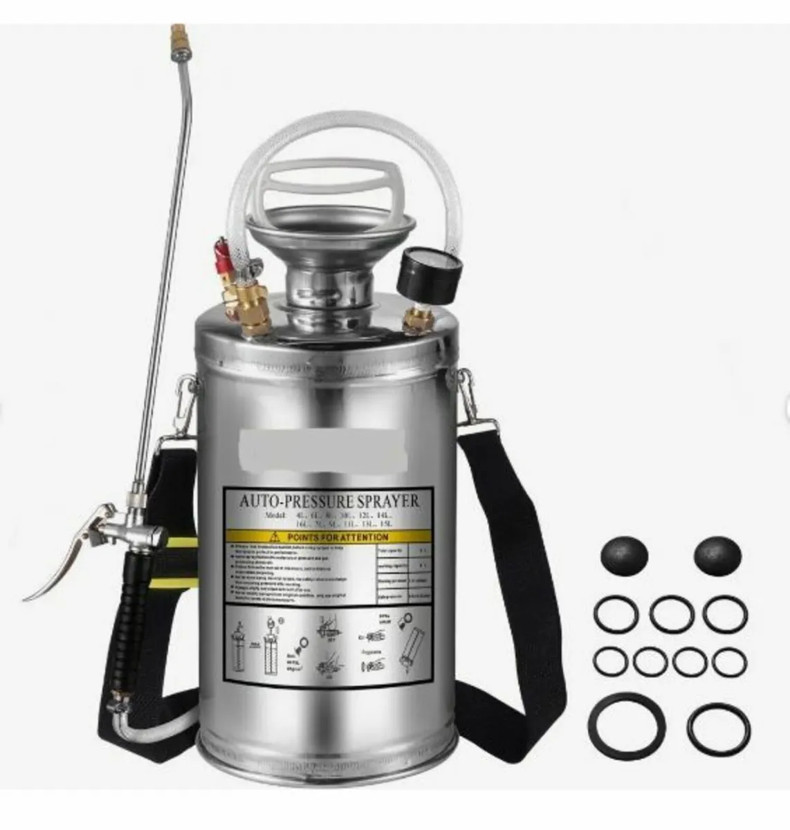 Stainless Steel Sprayer 6L Household - Image 4