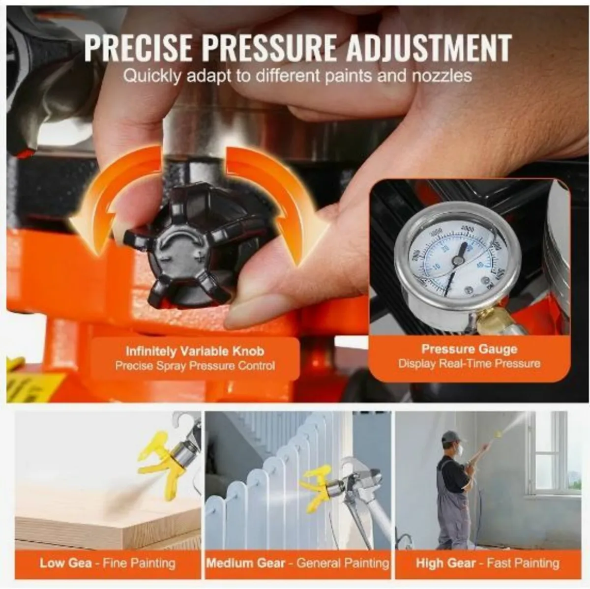 Cart Airless Paint Sprayer Diaphragm - Image 3