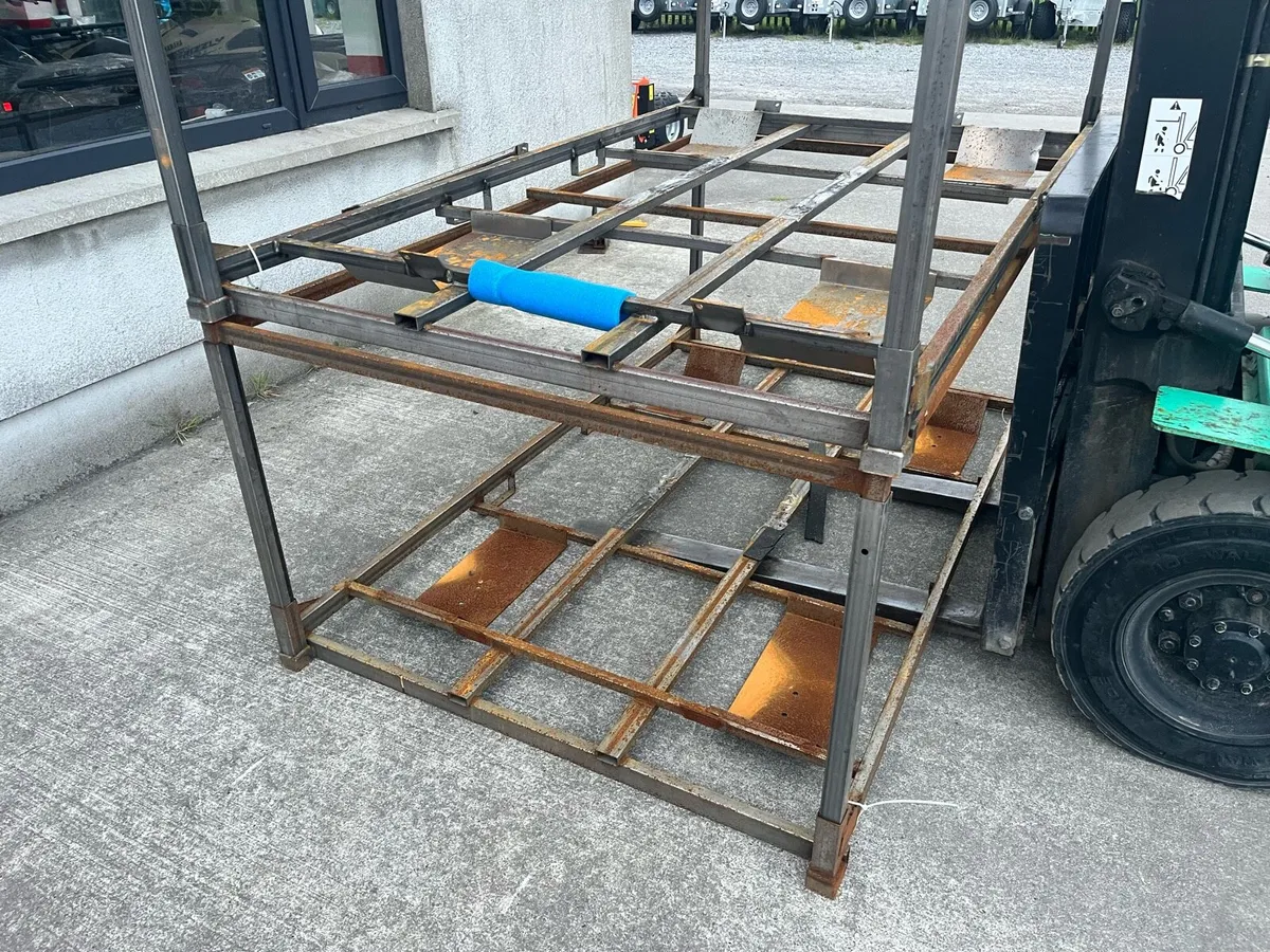 SHELVING STEEL FRAMES €50 EACH - Image 4