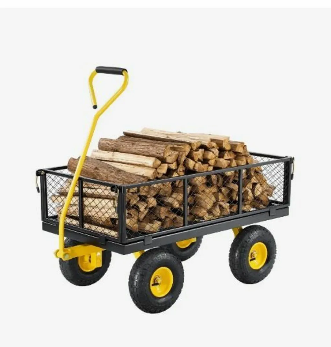 Steel Garden Cart 900lb Capacity Heavy - Image 1