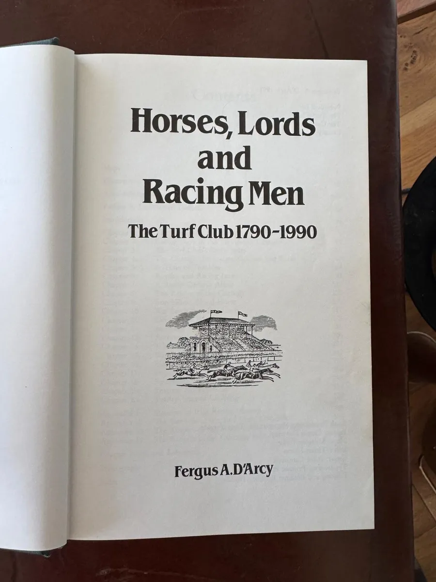 Horses, Lords and Racing Men. Fergus D’Arcy. - Image 2