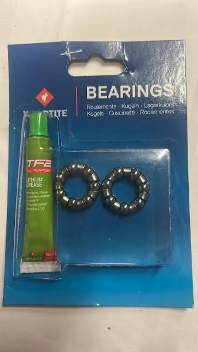 WELDTITE Bearings - 1/4" Rear Hub Ball Cages - Image 1