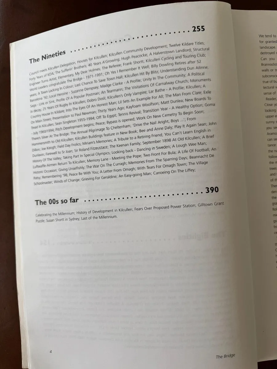 Thirty Years Of The Bridge, Kilcullen publication. - Image 3
