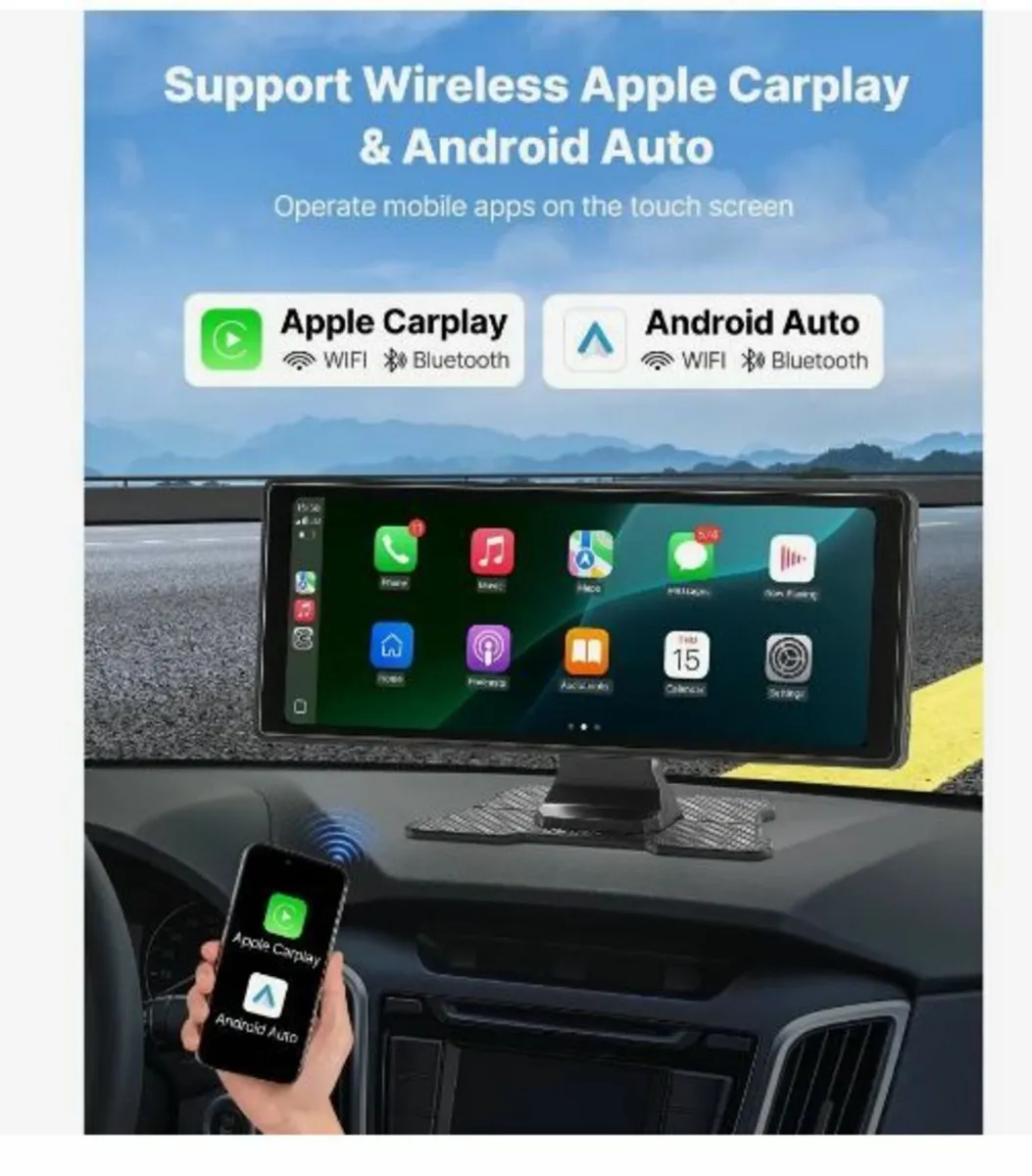 Car Stereo Radio CarPlay Touchscreen - Image 2