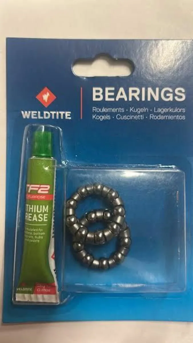 Weldtite bearings 1/4" bottom bracket cages - Image 1