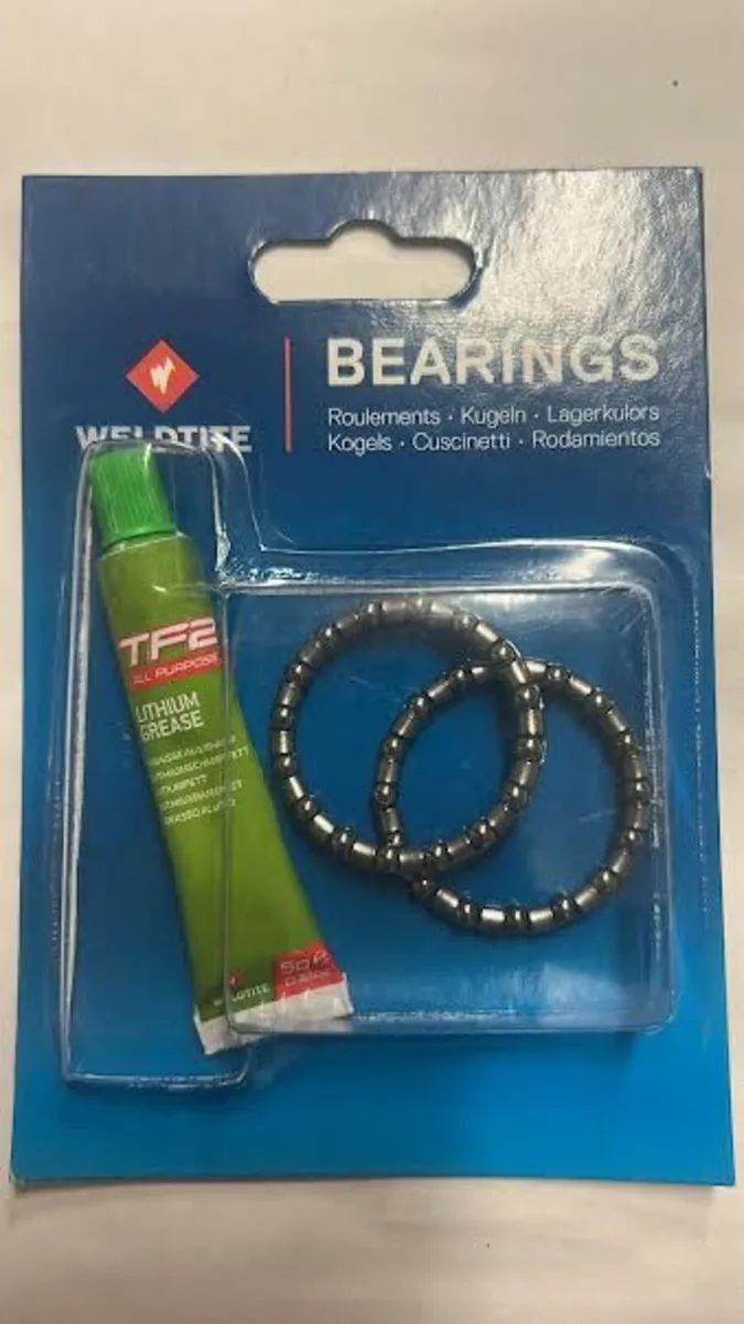 Weldtite  5/32" ball bearings headset cage - Image 1