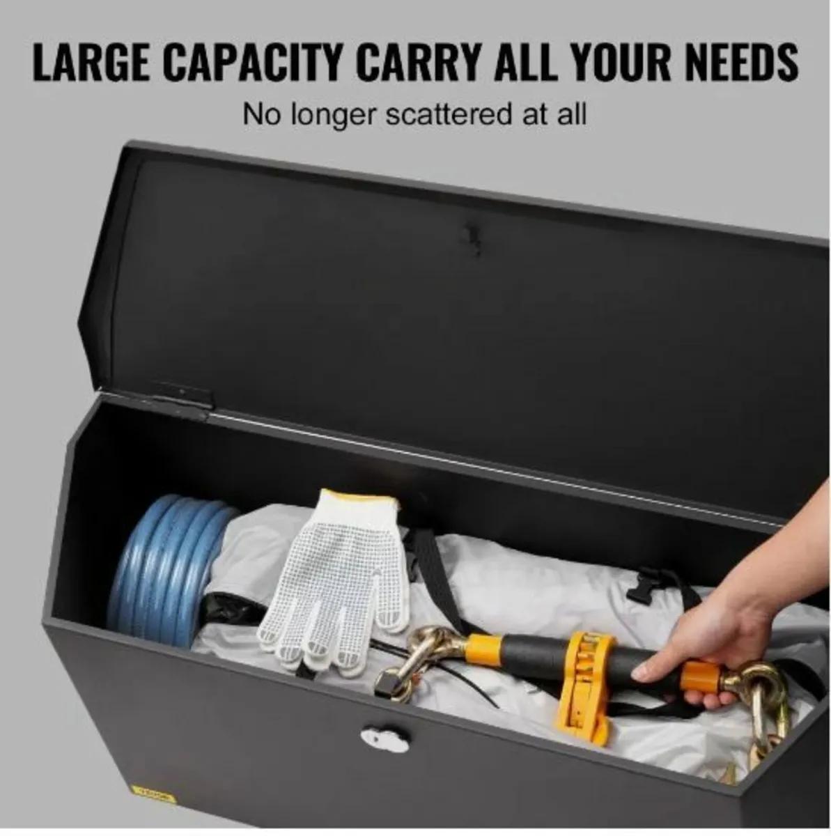 Trailer Tongue Tool Storage Box 36 x 12 x 12 inch - Image 3
