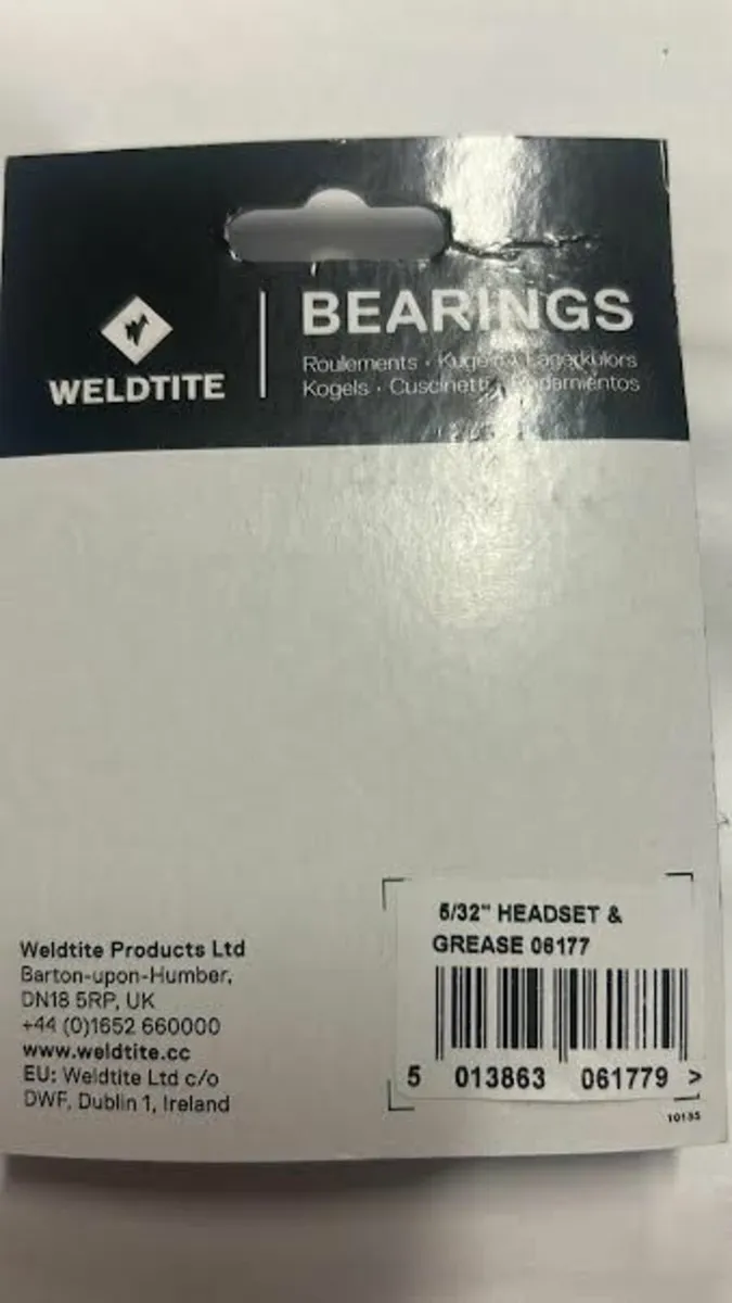 Weldtite  5/32" ball bearings headset cage - Image 2