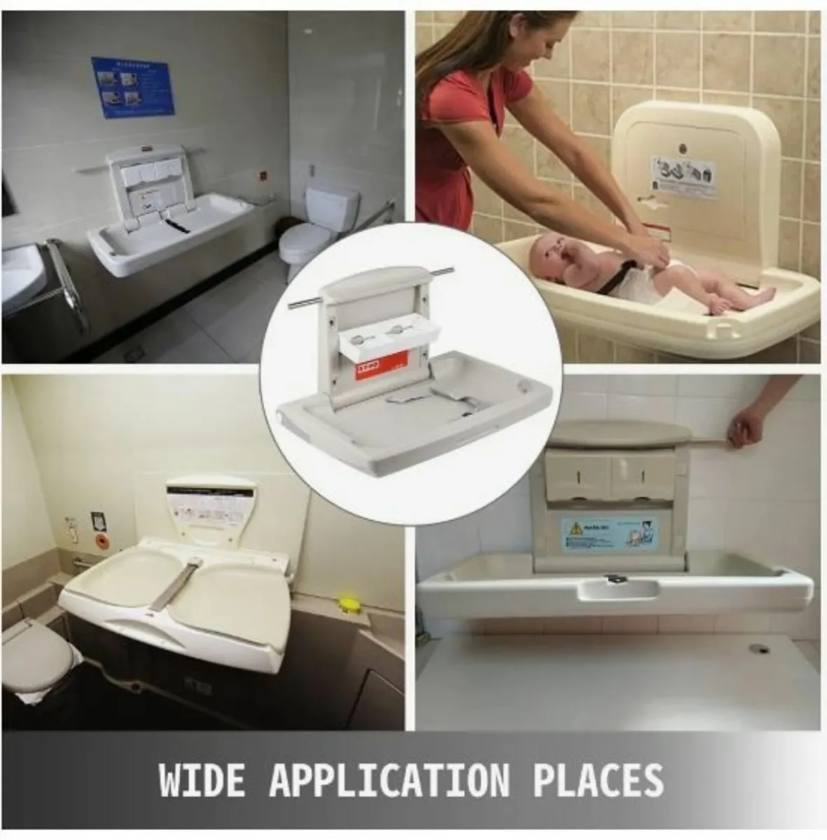 Horizontal Baby Changing Table Wall - Image 1