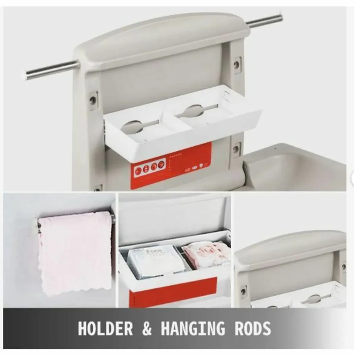 Horizontal Baby Changing Table Wall - Image 2
