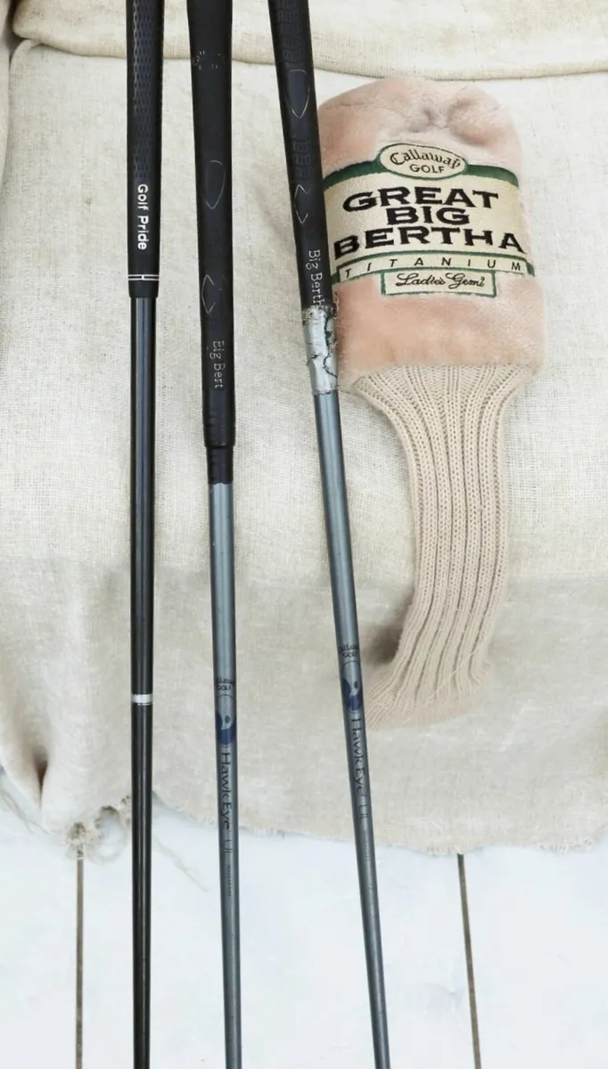 3 quality Callaway Big Bertha golf clubs - Image 1