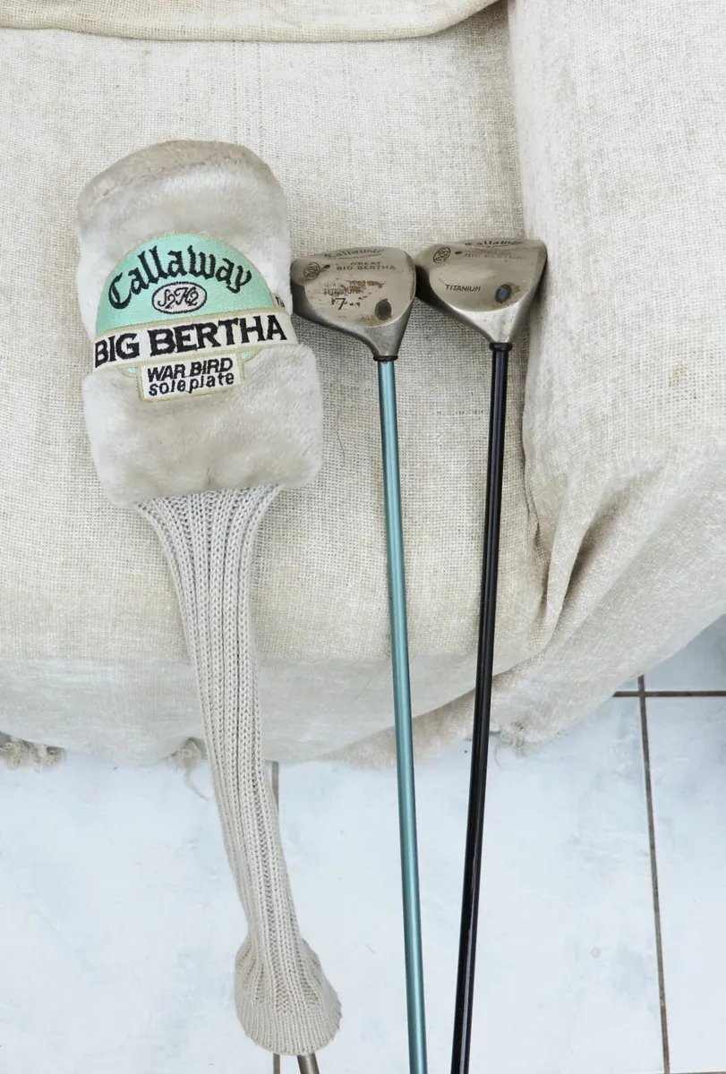 3 Callaway Big Bertha golf clubs - Image 3