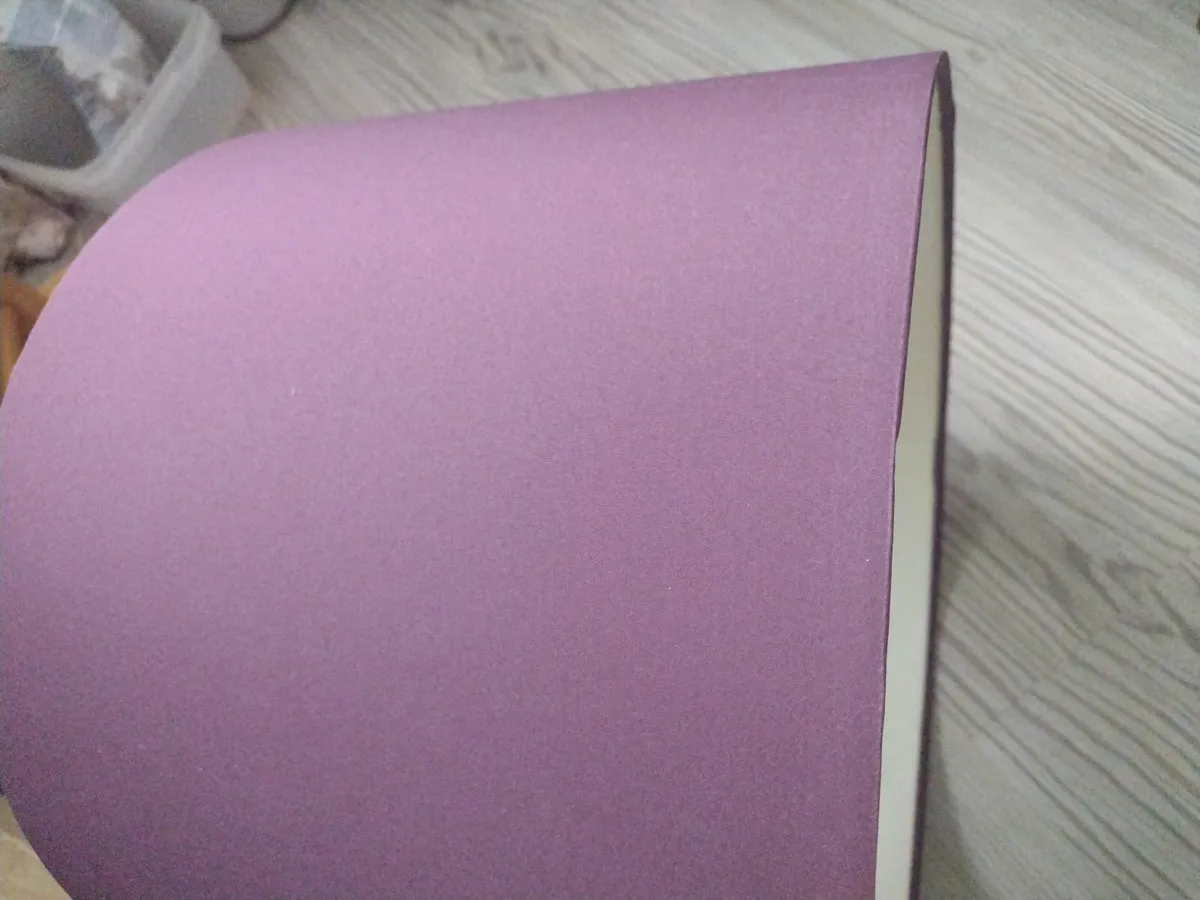 Large purple lamp/ceiling shade - Image 2