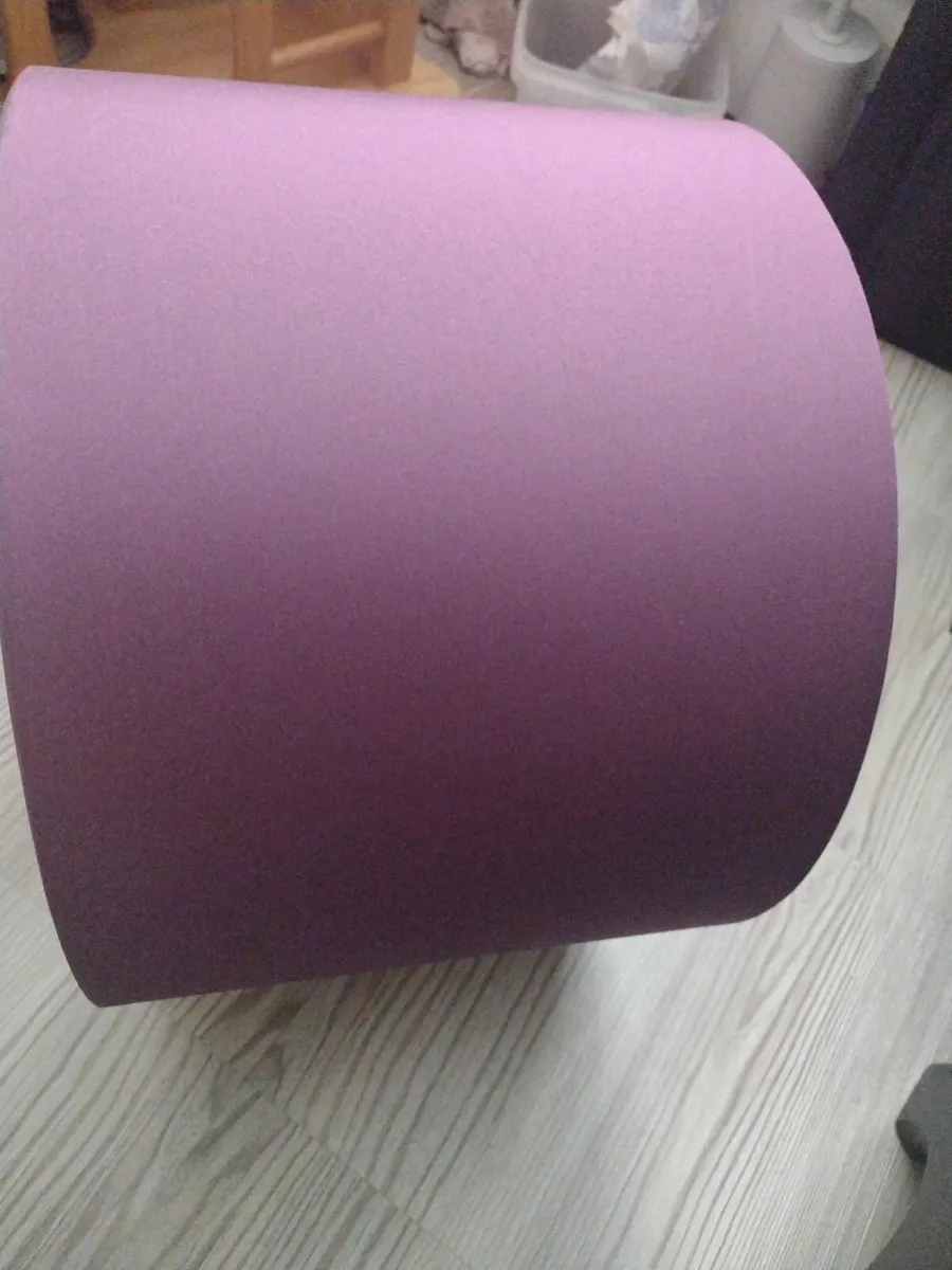 Large purple lamp/ceiling shade - Image 1