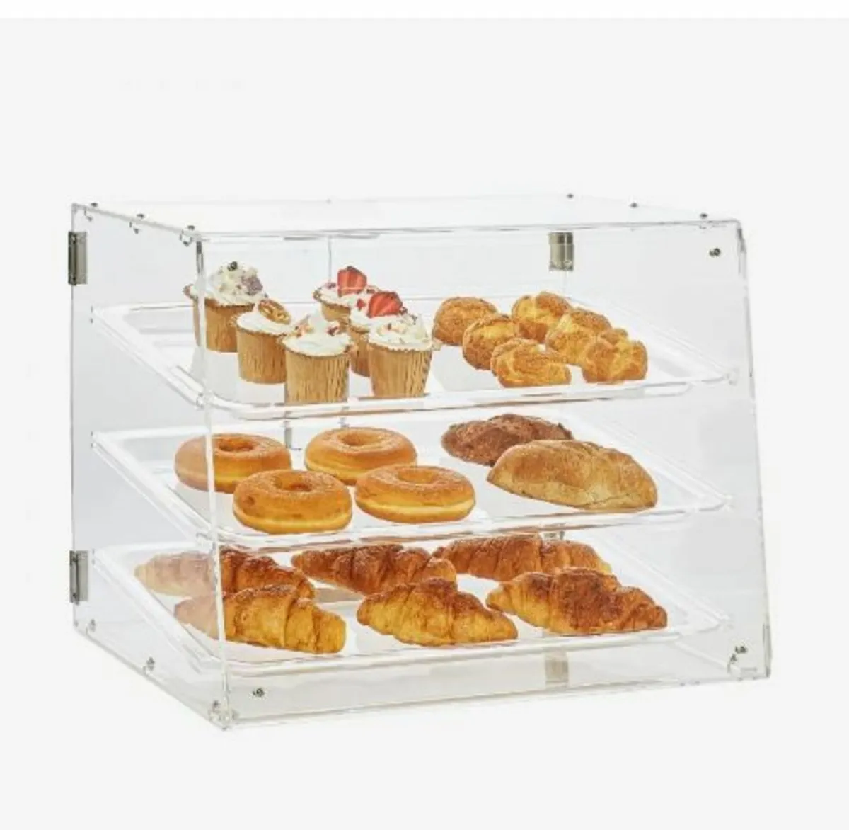 Pastry Display Case, 3-Tier Commercial - Image 1